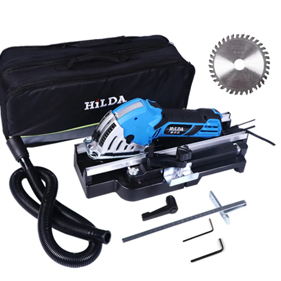 Hilda jd3522c 500w electric mini circular hotsell saw power saws hand woodworking saw
