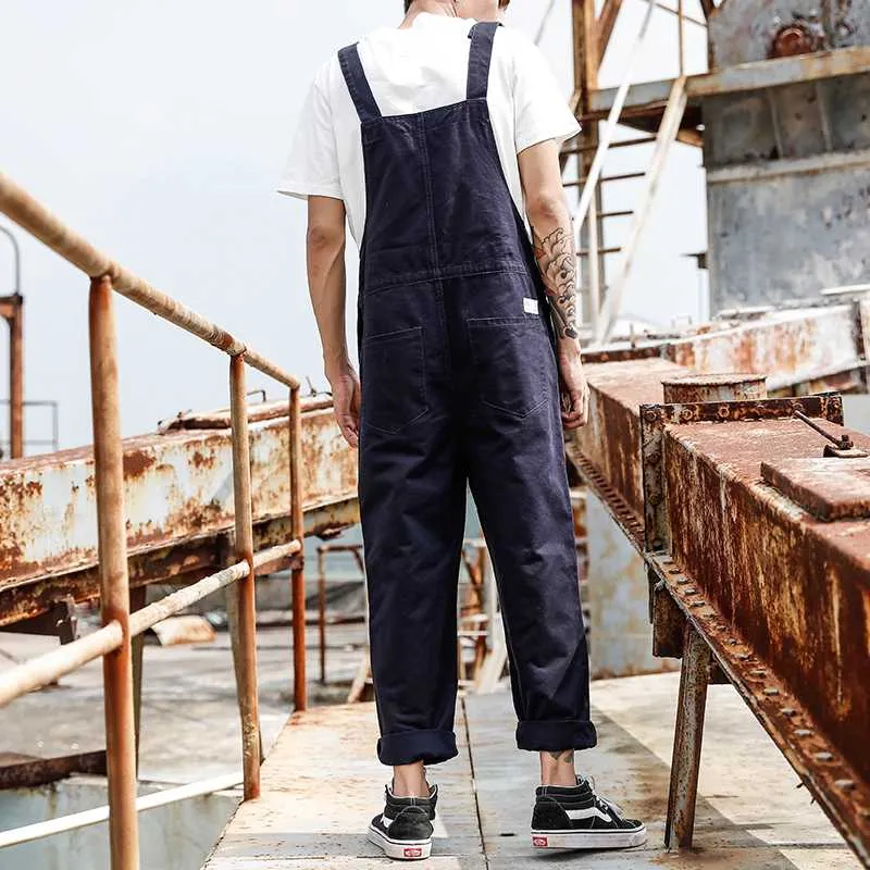 Punk Estilo De Los Hombres Flojos Trajes Para Hombre Del Mono Mono