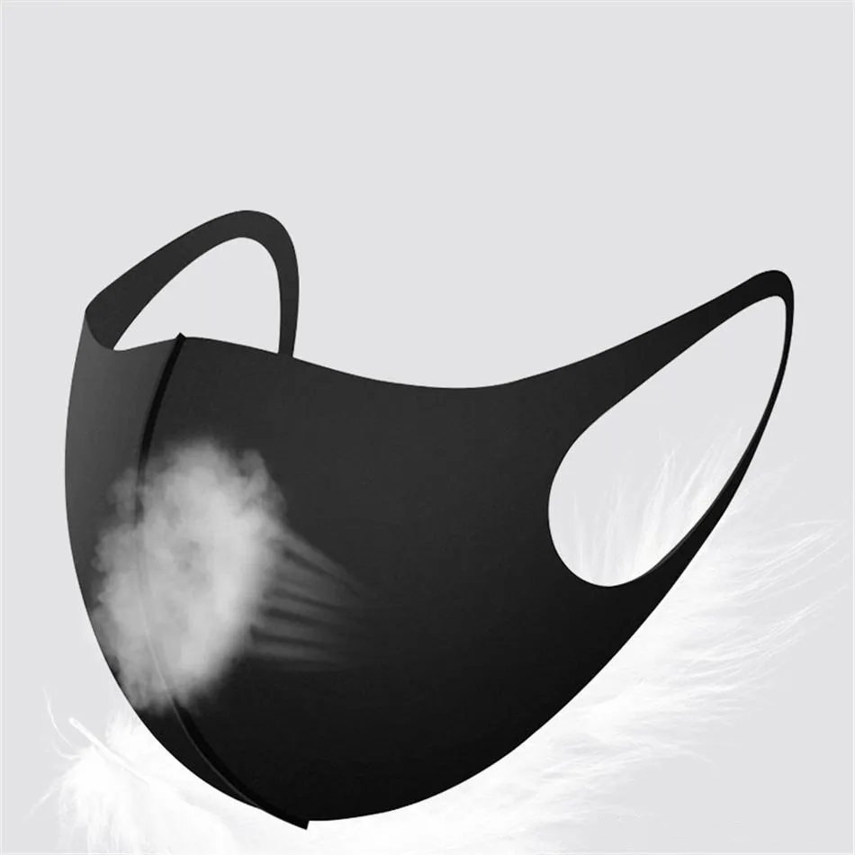 NOUVEAU Anti Poussière Visage Bouche Couverture PM2.5 Masque Respirateur Anti-poussière Anti-bactérien Lavable Réutilisable Éponge Masques Outils RRA1365