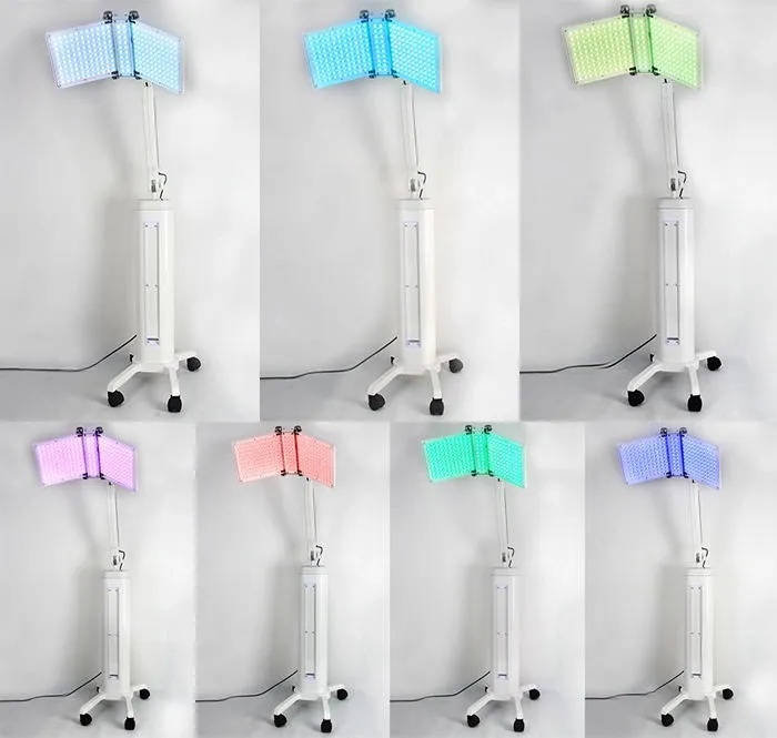 LED Skin Rejuvenation 7 colors vertical PDT machine therapy