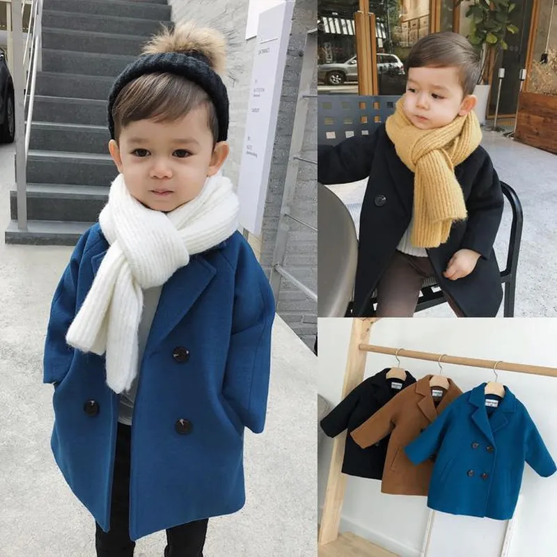 Baby boys Jacket Kids Fashion fall Coats Warm Autumn Winter Infant Clothing toddler Children's Jacket outwears2-8y LJ200831