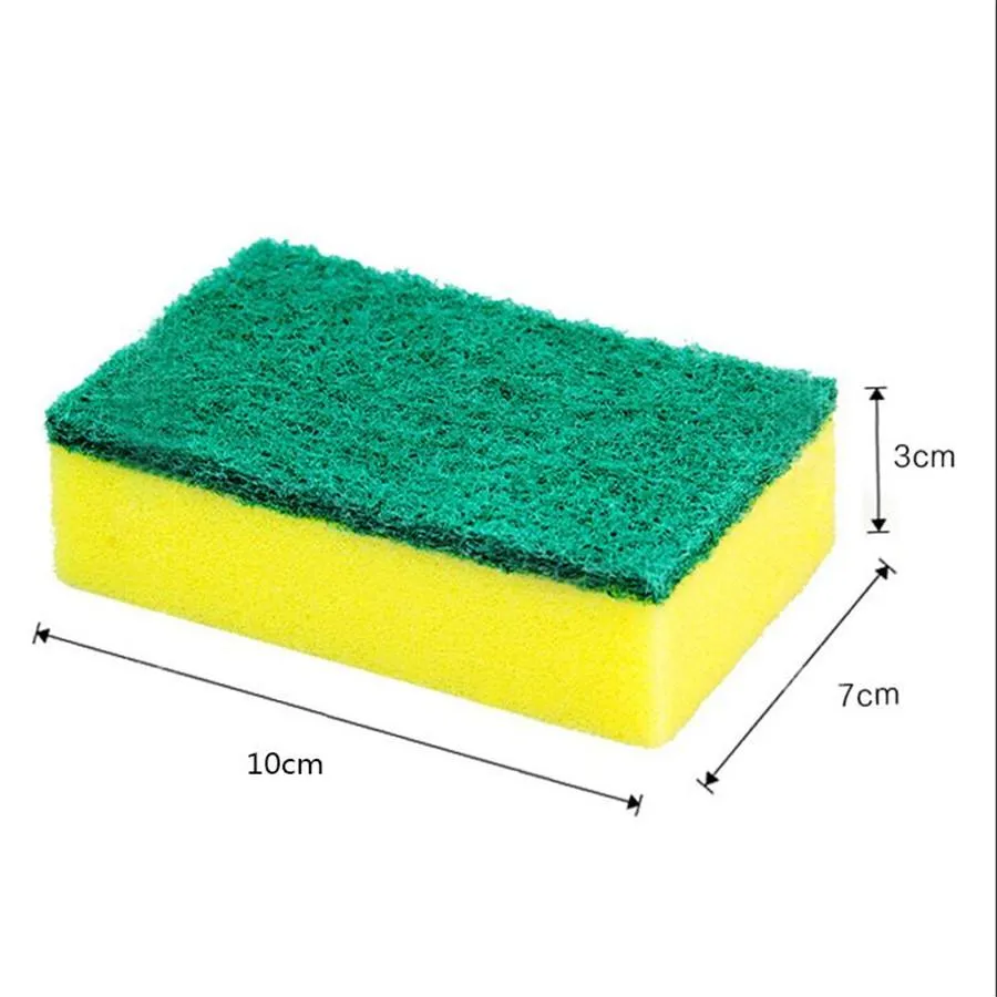 حار بيع مطبخ الإسفنج لغسل الأطباق التنظيف وسادات الاطباق الإسفنج مطبخ تنظيف نانو اقطان غسل وعاء فرش