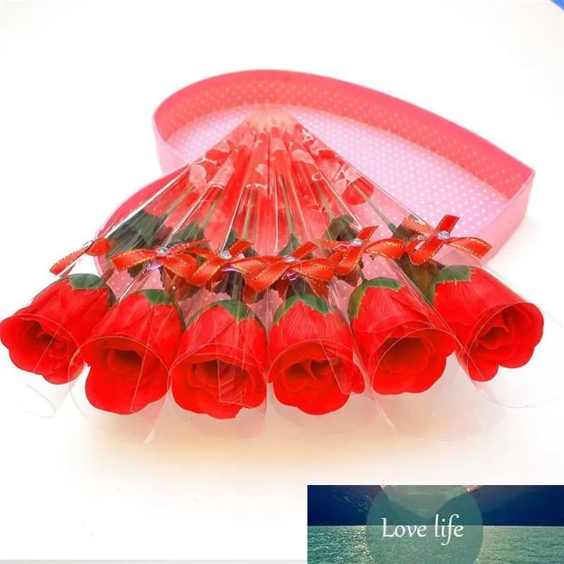 Yüksek Kaliteli Gül Yapay Çiçekler Sabun Çiçek Sabun Güller Çiçekler Düğün Dekorasyon Sevgililer Hediye 5 Renk