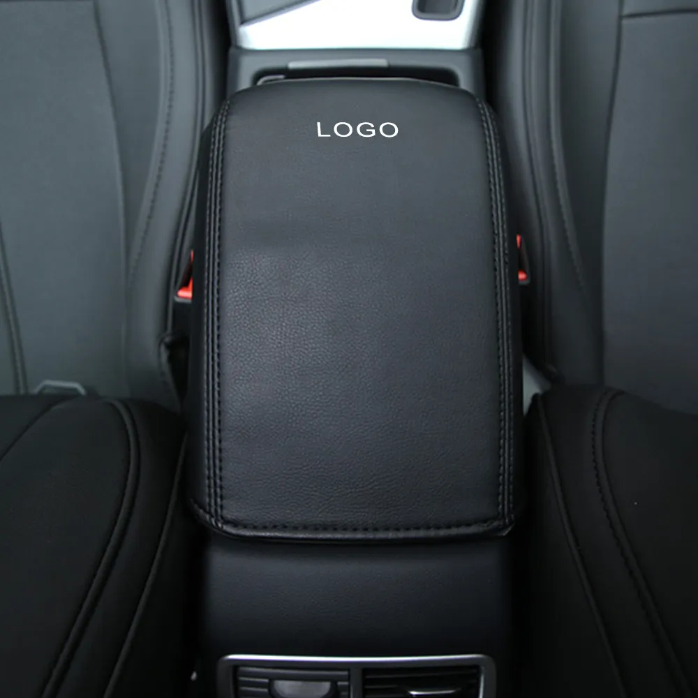 Lid center armrest black leather armrest new armrest fits Audi A4 A