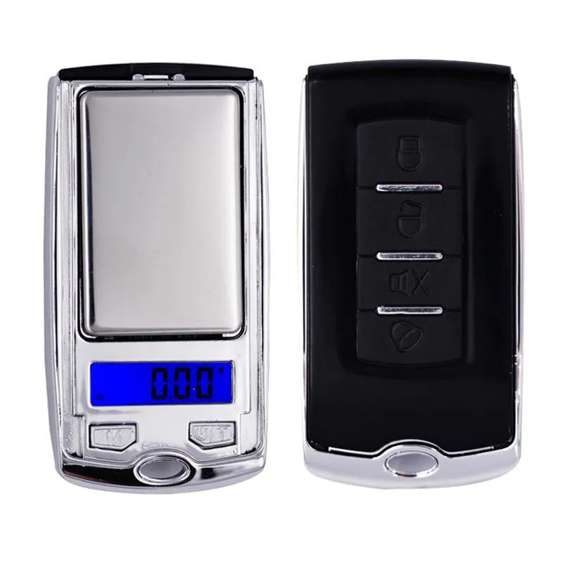 Conception de clé de voiture 200g x 0.01g Mini balance de bijoux numérique électronique Balance Pocket Gram Affichage LCD 20% de réduction DHC850