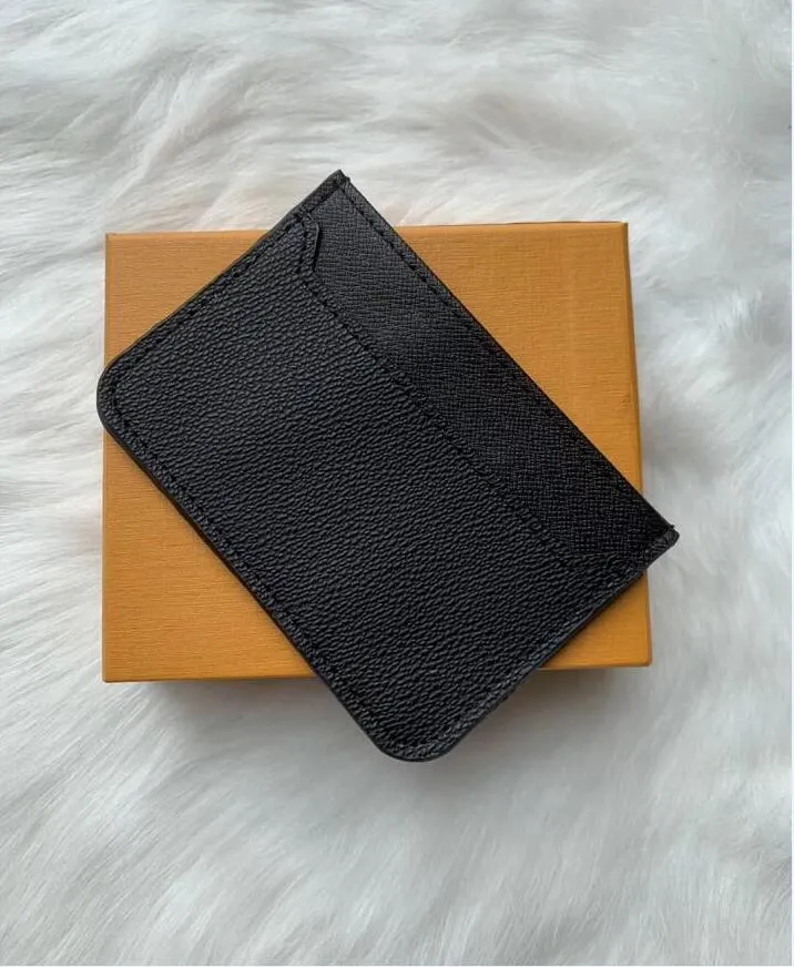 3 cores do clássico New Mens Fashion Casual Titular do cartão de crédito ID hiqh Quality Real Leather Ultra Slim Carteira de pacotes saco para Mans / Womans