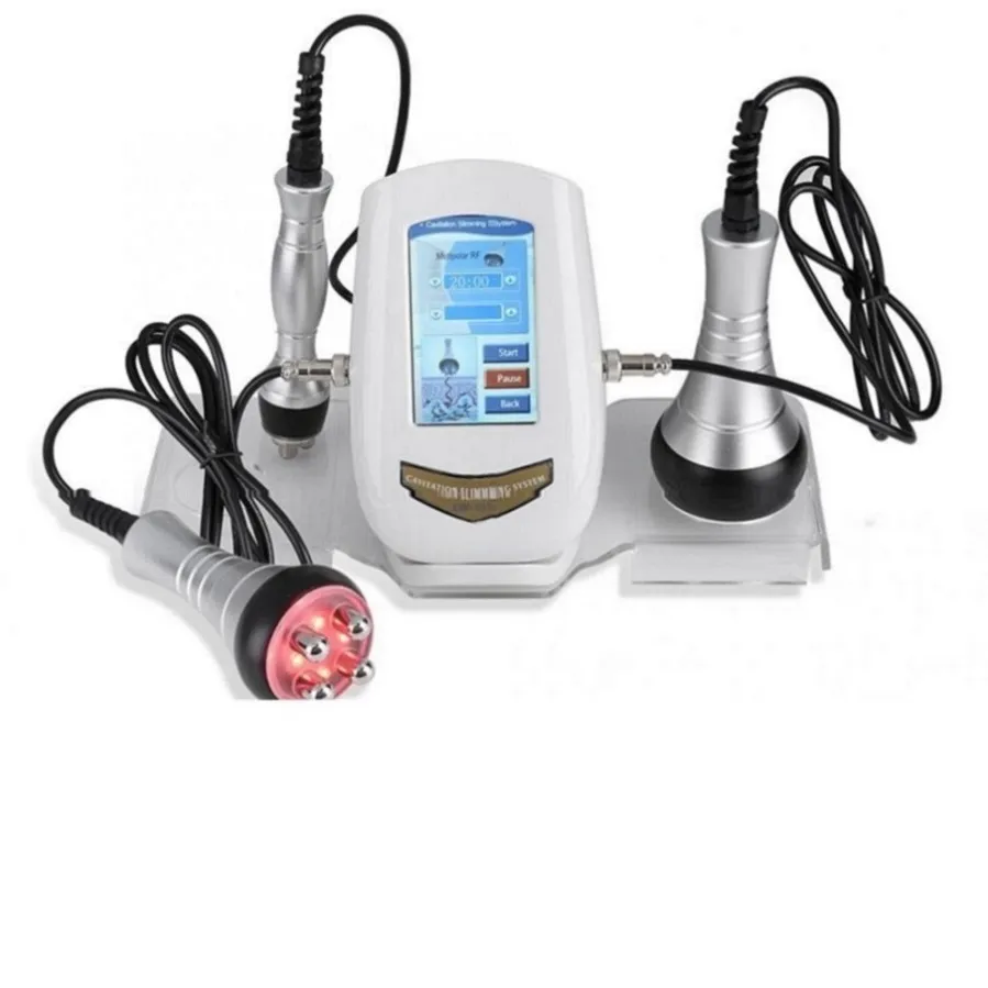 40K Cavitation Ultrasonic Body Massage Machine Weight Fat Loss Anti Cellulite RF Radio Frequency Facial Skin Tighten