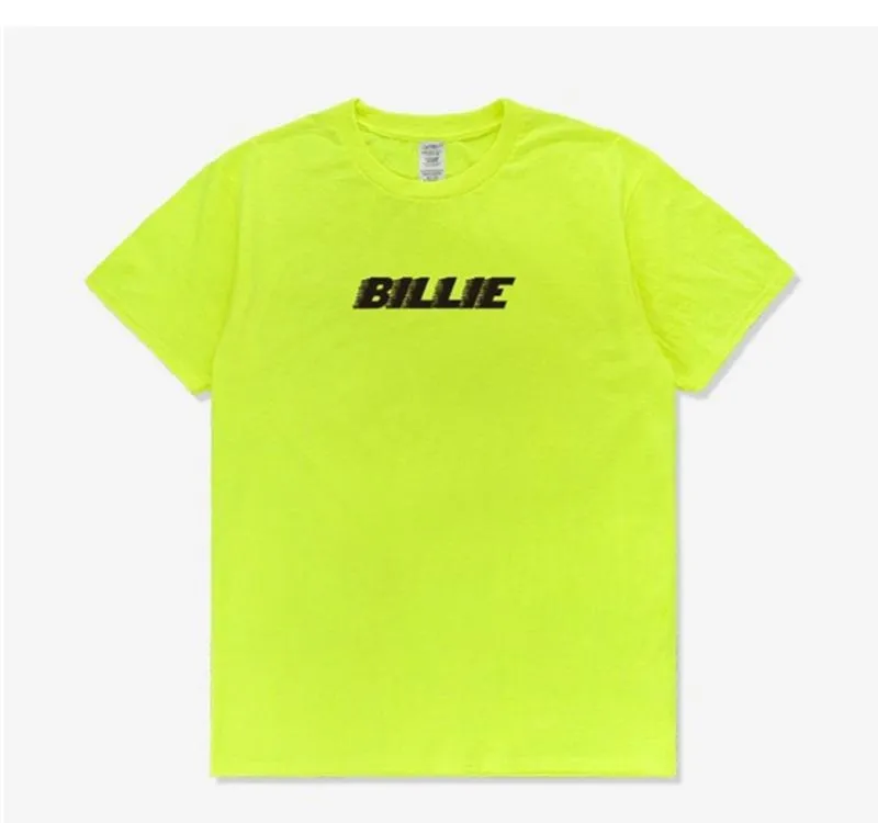 Acquistare Camicia Billie Eilish T Giallo Neon Verde Lettera Nero  Streetwear Stesso Paragrafo Cotone Di Alta Qualità Nuova Di Estate  Economico | Consegna Veloce E Qualità | It.Dhgate