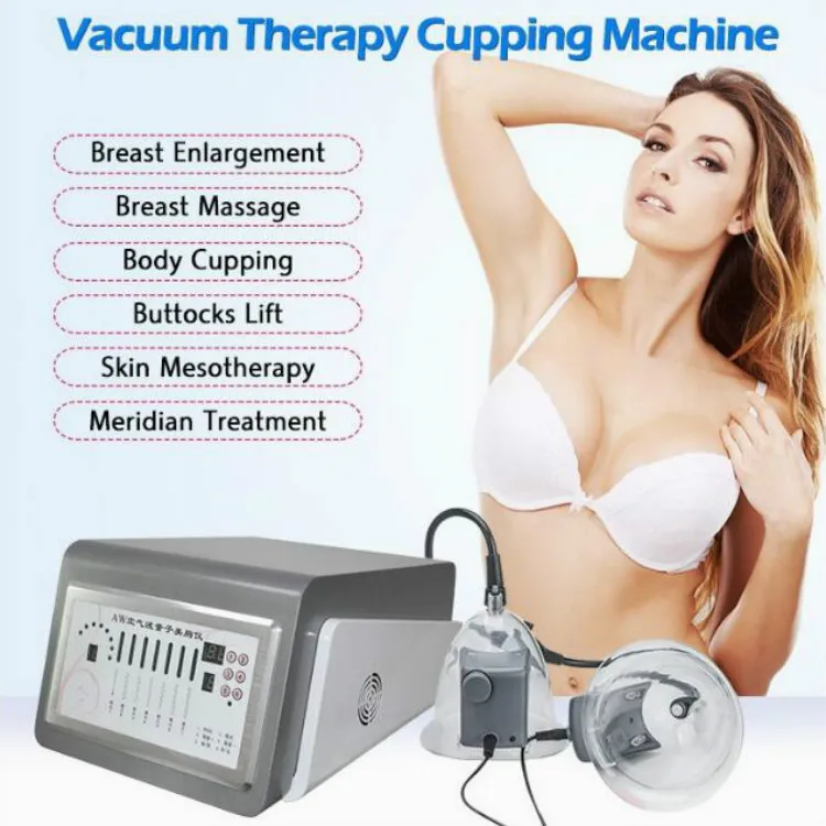Remoção de celulite de massageador CEPA Máquina de terapia de vácuo aprovada por mama de mama, sucking de enfermagem, levantando nádegas de enfermagem