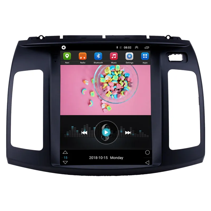 Android 9.7 Inch Car Video GPS Stereo per 2011-2016 Hyundai Elantra con HD Touchscreen Bluetooth AUX Supporto Carplay DVR