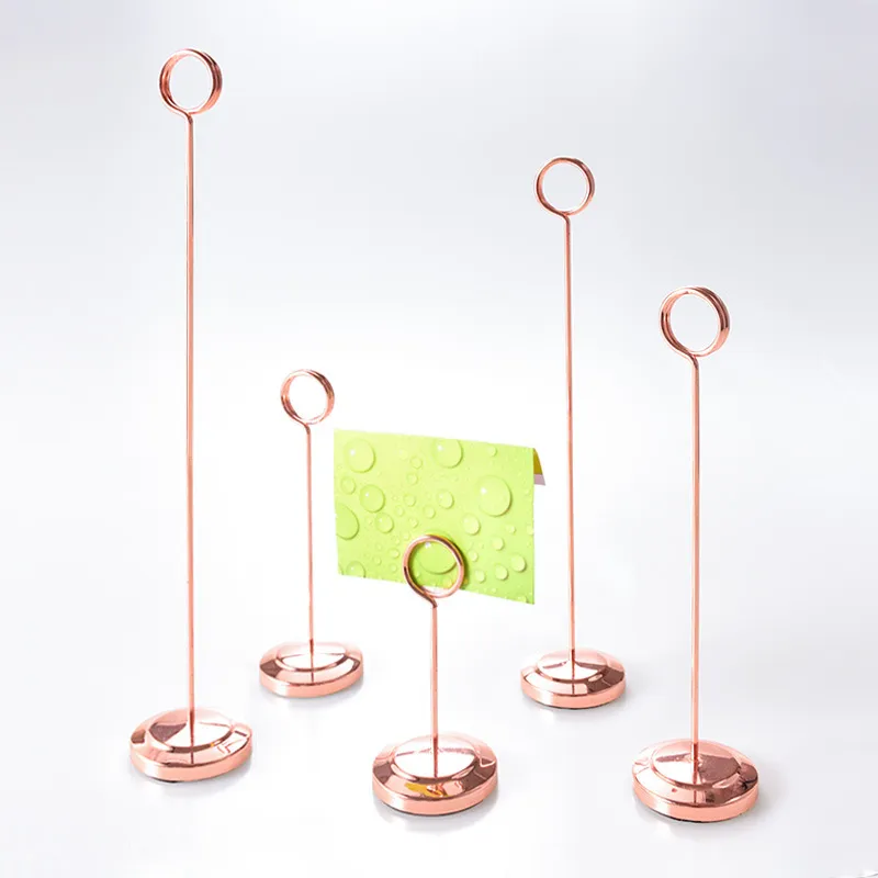Lot De 16 Porte-Photos Et Mémo En Fil Métallique - Clip Numéro De Table Coeur Argenté 8.8 Cm