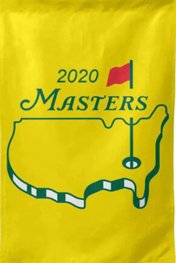2020 USA Masters turnering Golf flagga vertikal banner 3x5ft 90x150cm Anpassad flagga Heminredning Polyester Dekoration