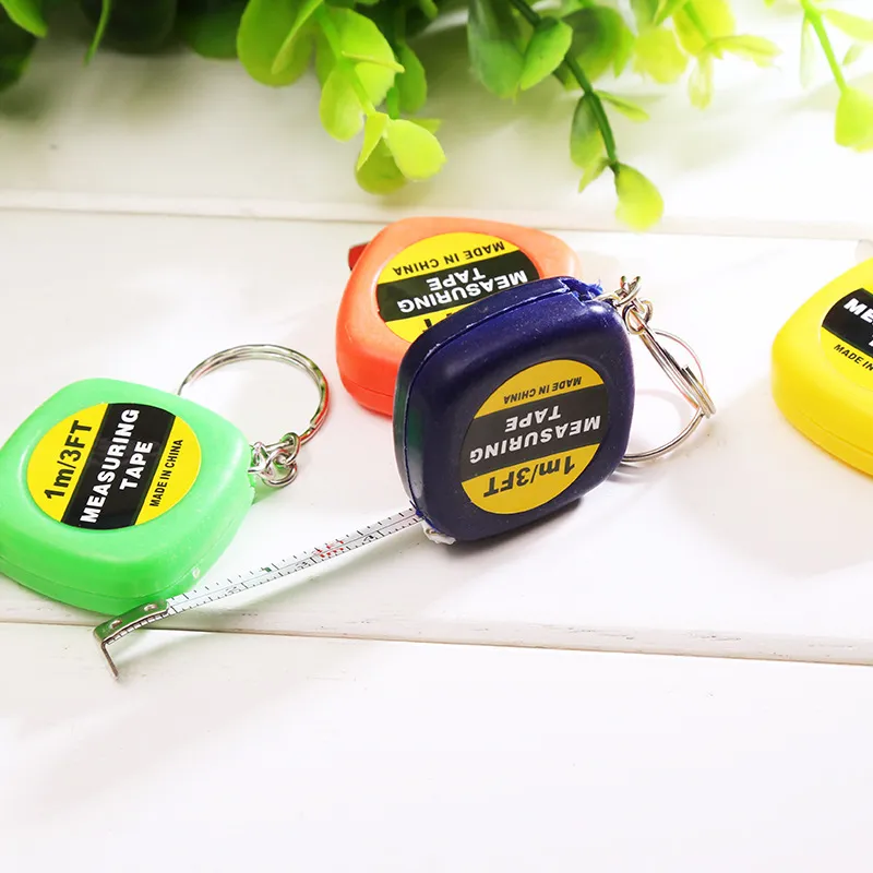 Wholesale Mini Portable Pull Ruler Keychain 1m/3ft Easy Retractable ...