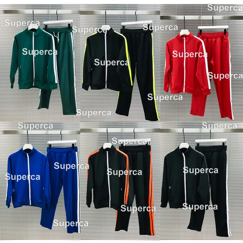 남자 디자이너 의류 망 tracksuit 망 재킷 까마귀 또는 바지 남자 의류 스포츠 후드 tracksuits 대형 athleisure 손바닥 유로 크기 s-xl