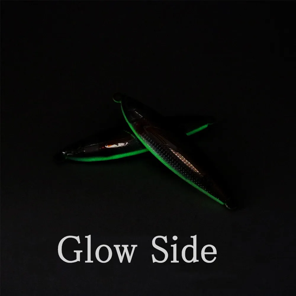 CASTFUN Sea Fishing Lures Glow Slow Jigging Casting Jigs With Single Hook  Trout Lures, Artificial Baits Available In 40g, 60g 100g Sizes T200300f  From Igetstore, $40.53
