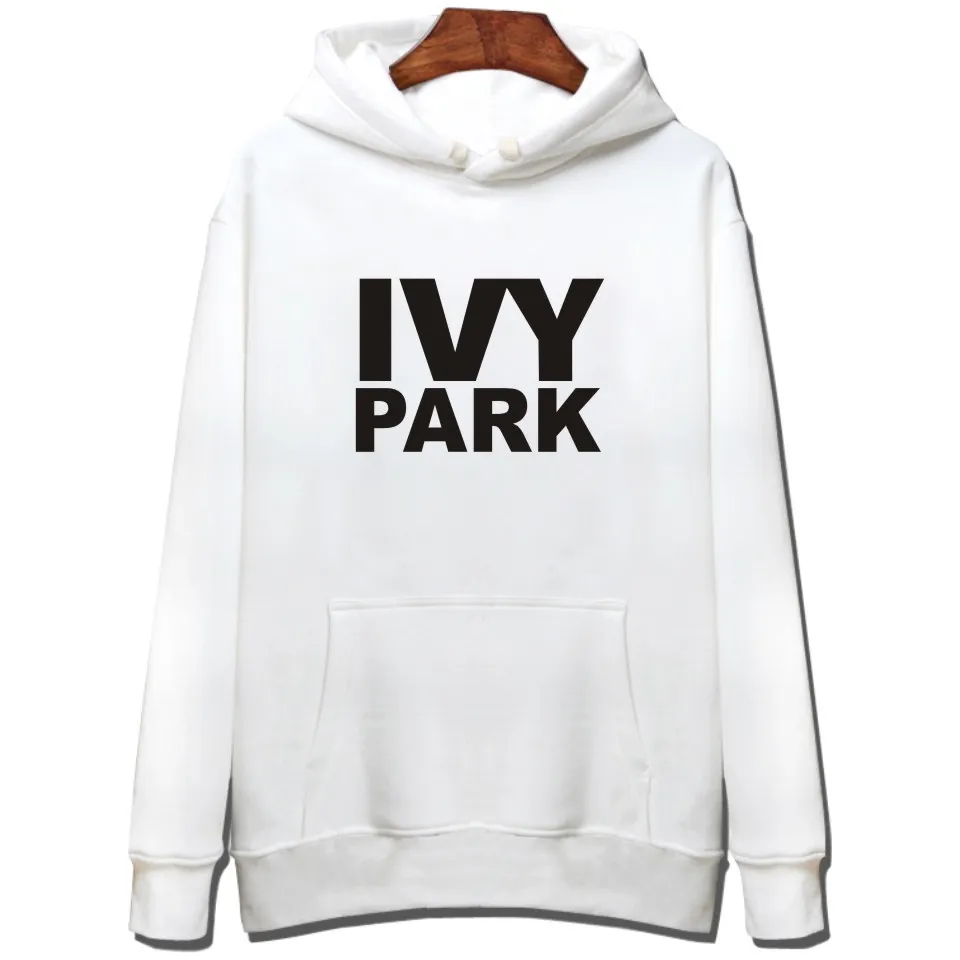 Beyoncé Ivy Park Moda Tema Inverno Homens Moletons Conjunto Manga Letras Moletom Senhora Hoodies Preto Roupas Casuais MX200812 1 NYWS