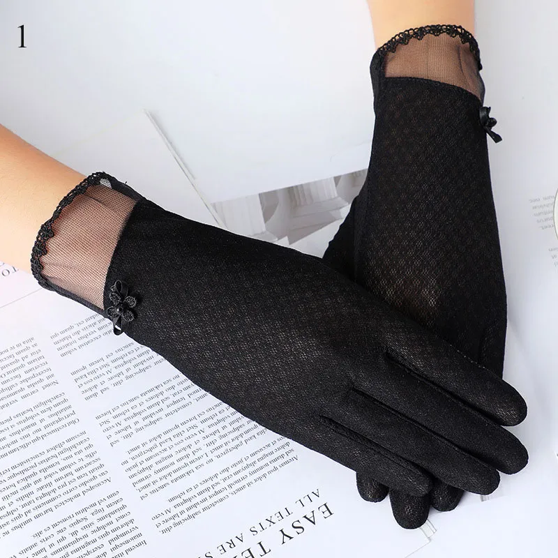 Breathable Lace Sunscreen Running Gloves Womens For Women Stretchy, Anti UV,  Touch Screen Compatible For Outdoor Activities And Driving From Mattbarnes,  $17.59