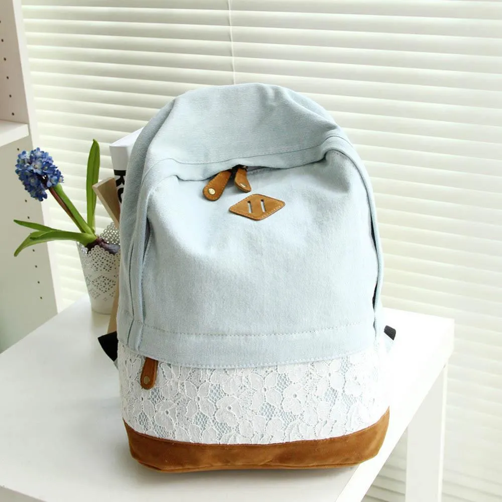 Nouveau sac à dos en toile style preppy étudiant sacs d'école femme sac à dos voyage mochila sacs à bandoulière
