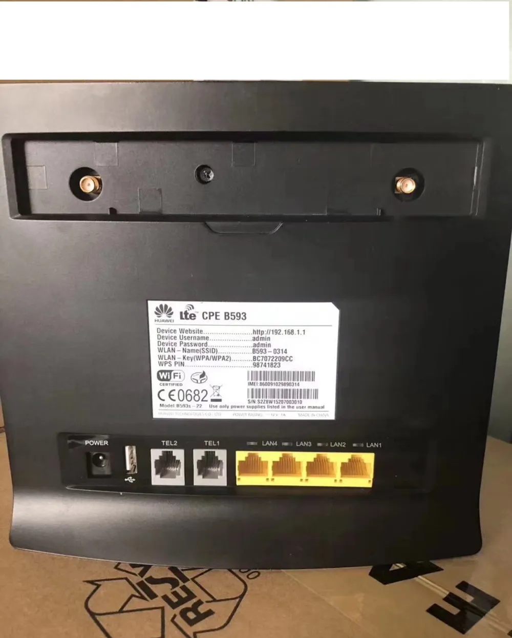 Разблокирована Huawei B593s 22 B593 150Mbps 4g Ге Wifi.