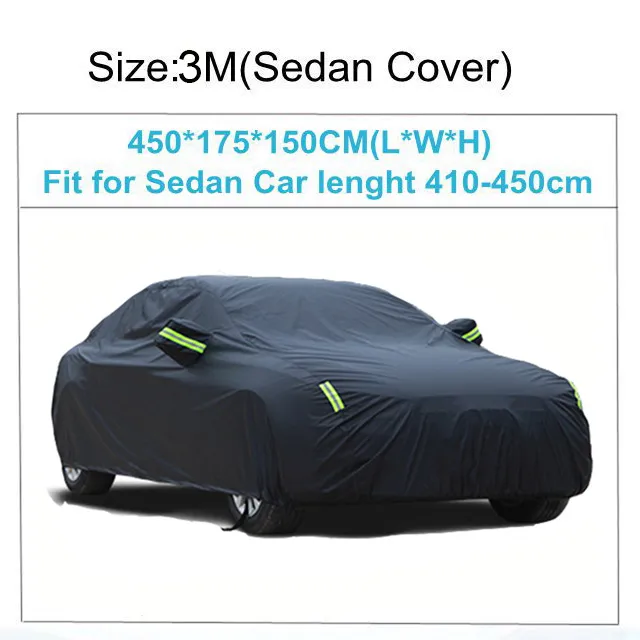 Universal Waterproof Full Car Cover For All Seasons Snow, Ice, Dust, Sun, UV  Shade Indoor/Outdoor Auto Protection In Hindi From W9yp, $60.62
