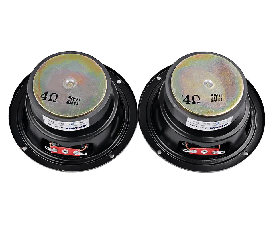 FreeShipping 2PCS 4 дюйма Midrange Bass Driver Driver 4 8 OHM 20W Audio Loofer Diy Home Театр Музыкальный Динамик