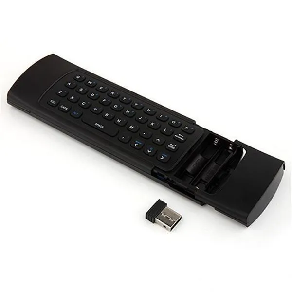 X8 Air Fly Mouse MX3 2,4 GHz kabellose Tastatur Fernbedienung Somatosensorisches IR-Lernen 6 Achsen für