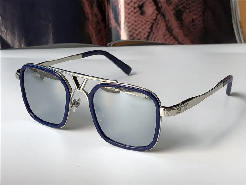 Vintage retro popular fashion design sunglasses 0947 square plate frame top quality anti-UV400 lens outdoor eyewear