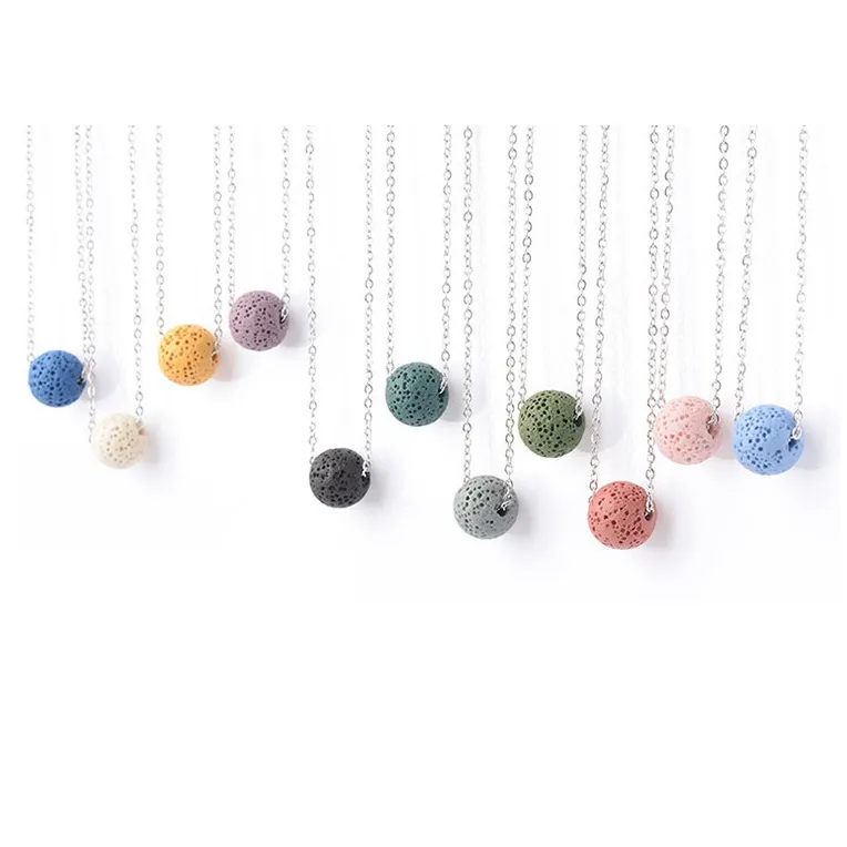 Lava ball necklace store