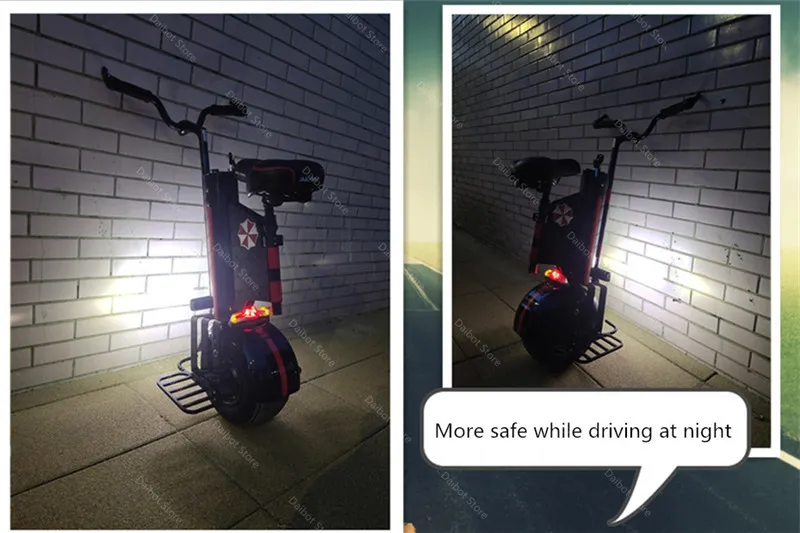 10 Inch Electric Unicycle Self Voyager Balance E Scooter With Seat