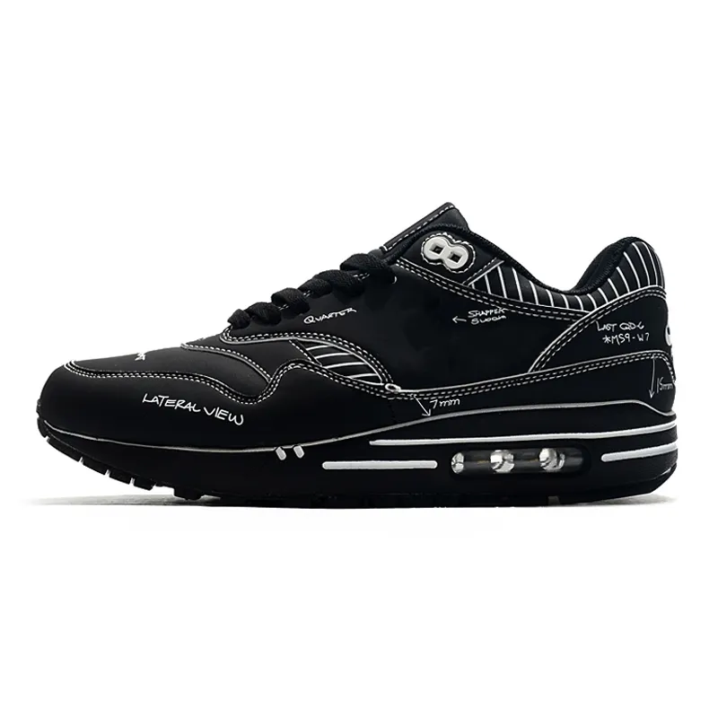 Air max one sketch to shelf black outlet