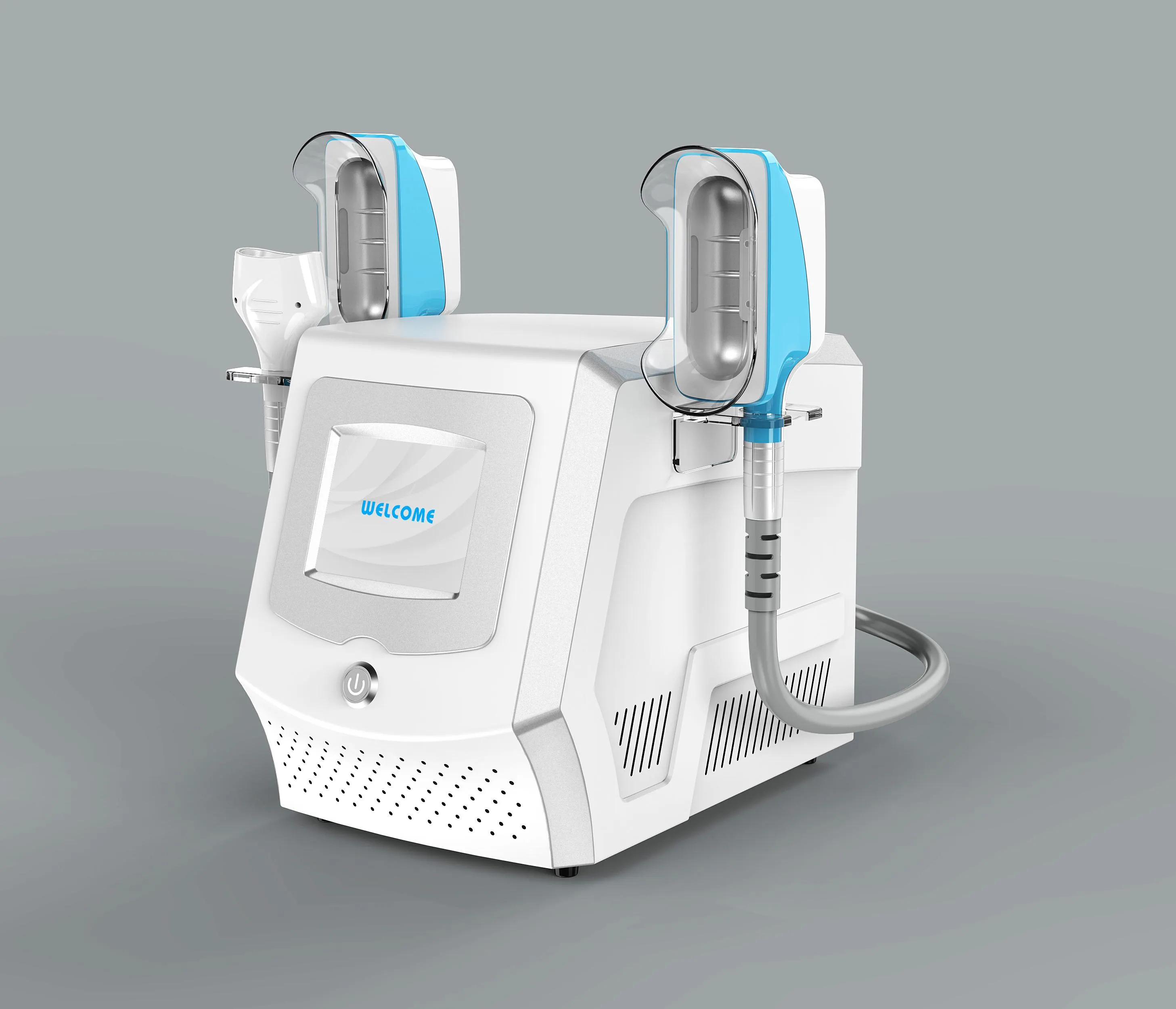 La máquina de adelgazamiento más fuerte y potente más nueva Congelación de peso de crioterapia de 360 grados Reduzca la eliminación de la papada Adelgace un mes una vez Máquina de belleza con efecto obvio