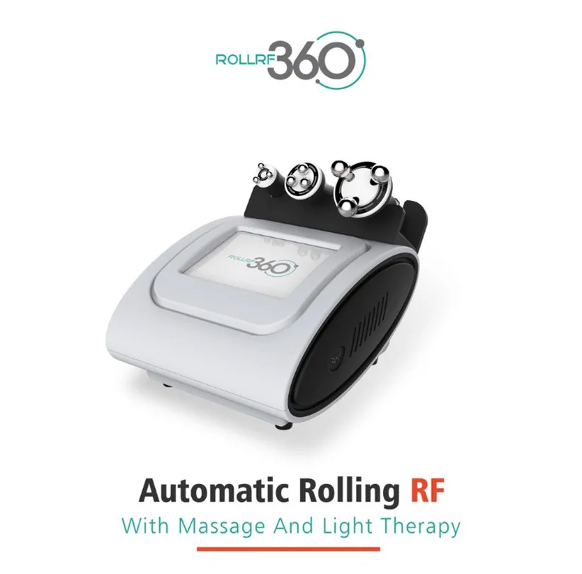 2020 Newest 360 RF skin care 360 automatic rolling radio frequency rf lifting machine with LED light