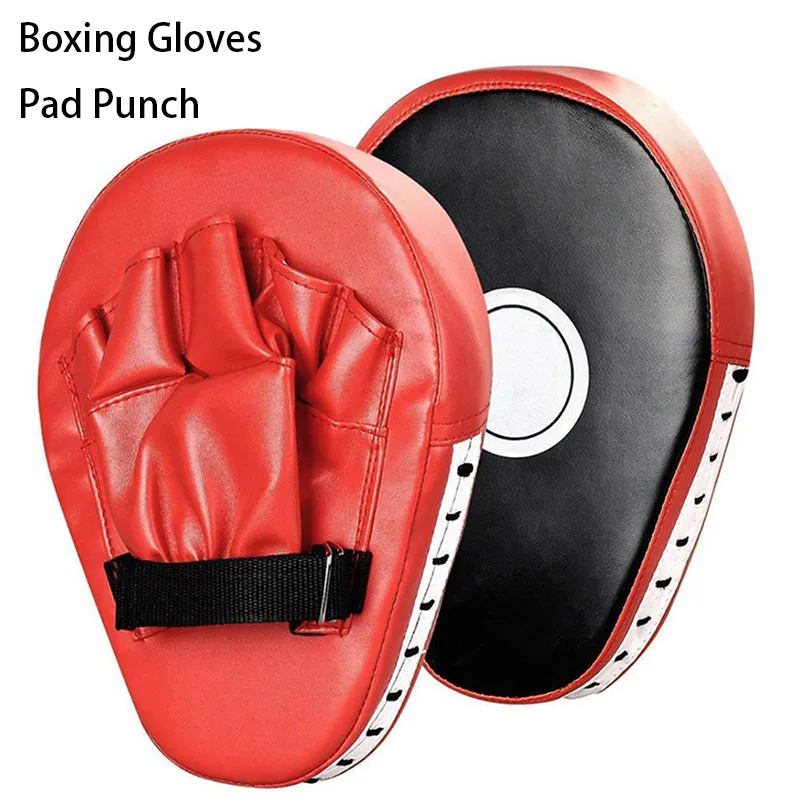 Fitness -Lieferungen Schutzausrüstung Sanda Kämpfe UFC Fighting Training 1Pair Polk Punch Target Bag Erwachsene Kick -Boxhandschuhe