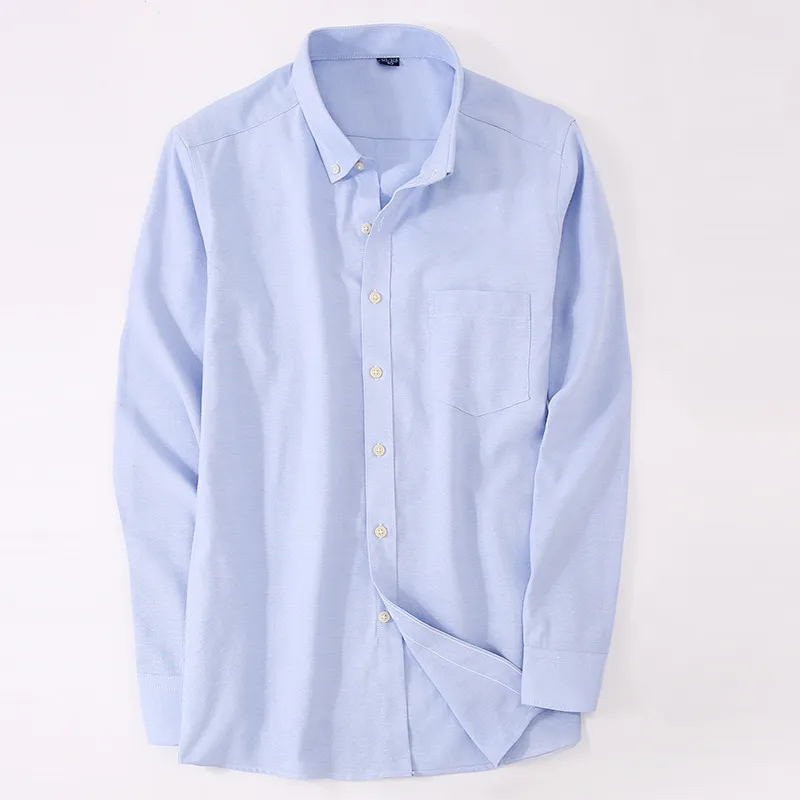 Stylish 2020 Oxford Macaroon Wrinkle Free Oxford Shirts With Long Sleeves Available In Multiple Colors For Formal Business And Social Occasions From Zhizhujing 13.22 DHgate.Com