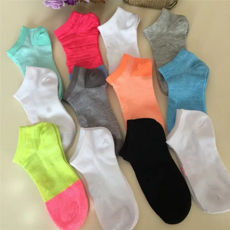 Boys & Girls' Adult Short Socks Men & Women Football Cheerleaders Basketball Outdoors Sports Ankle Socks Free Size