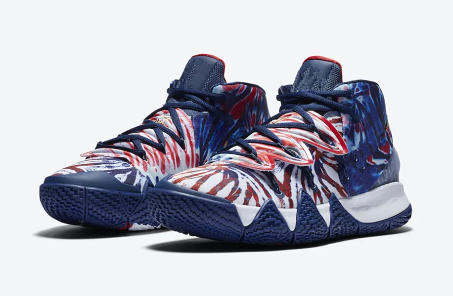 Tie dye on sale basketball shoes