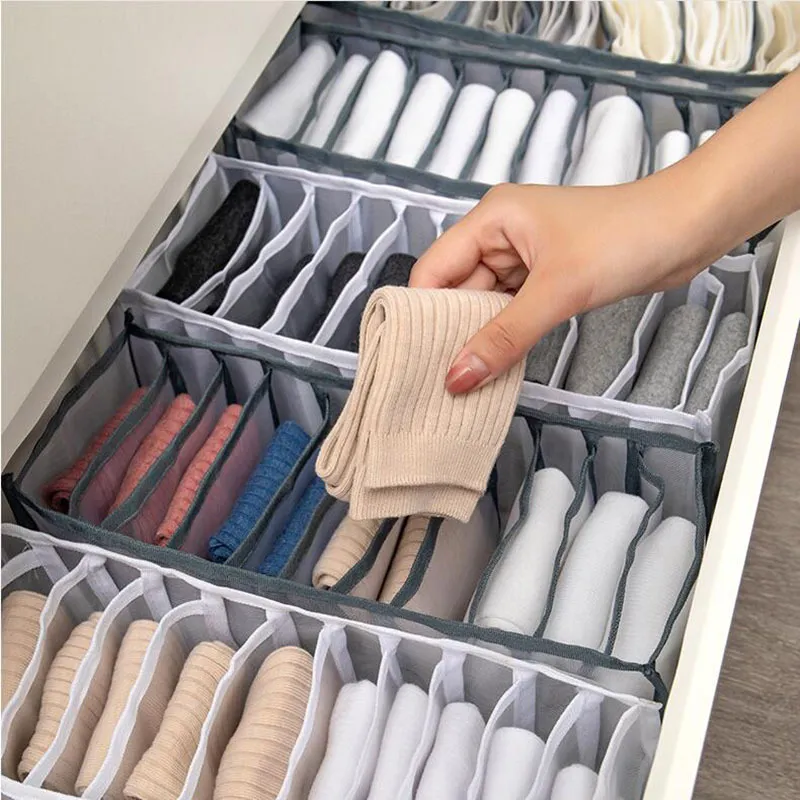 Foldable Bra And Underpants For Dresses Storage Box Set With 24 Grid Divider  For Closet Organization From Dfykkj, $12.07