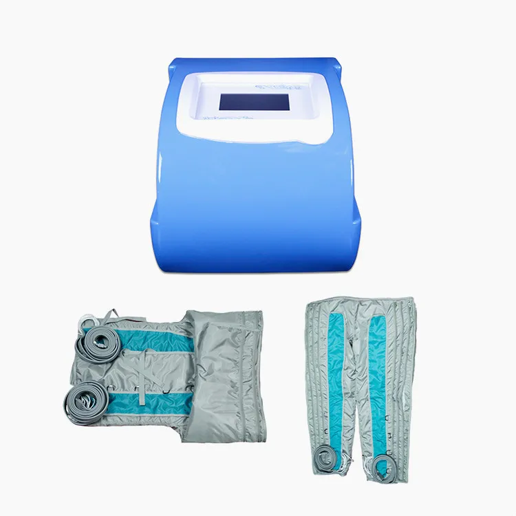 Afslankmachine 4 in 1 ver-infrarood pressotherapie Ogen Massage Verwarming Elektrisch Spierstimulatie Sauna Luchtdruk Pressotherapie Lymfedrainage-apparaat