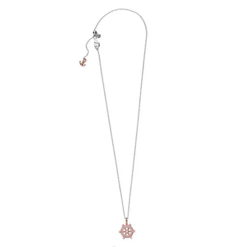 Pavé snake chain pattern open heart collier necklace deals
