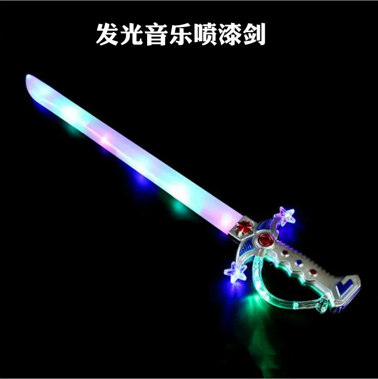 Jouet épée rétractable SALUTUYA avec effets sonores et lumière LED