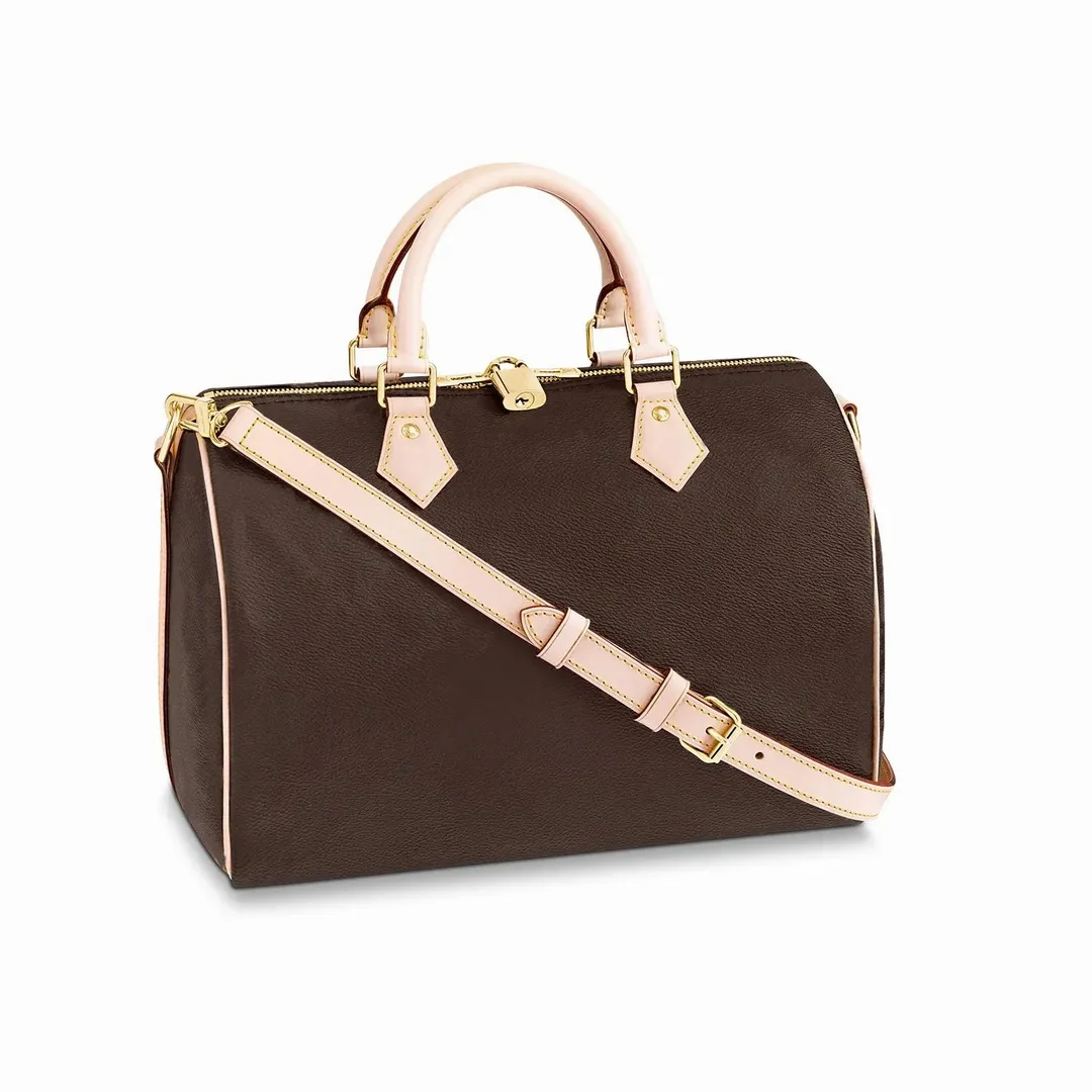 Modehandväskor Purse Classic Women's Messenger Bag axelväskor Kvinnor Crossbody Väskor Totes Boston Travel Bag M41112 US Warehouse