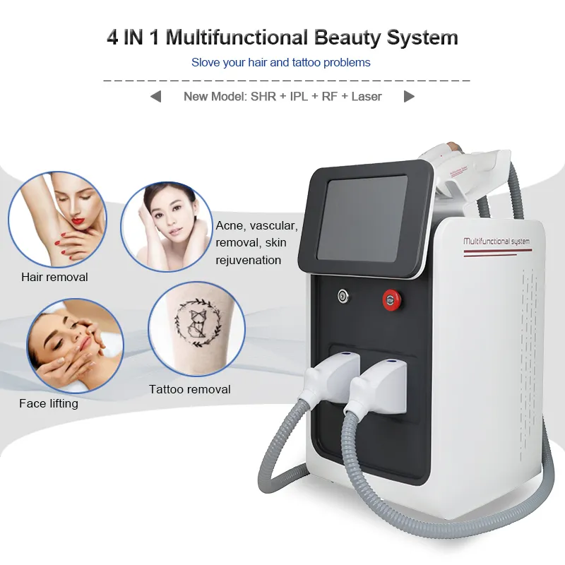 Professional IPL laser facial rejuvenation lazer system removing
