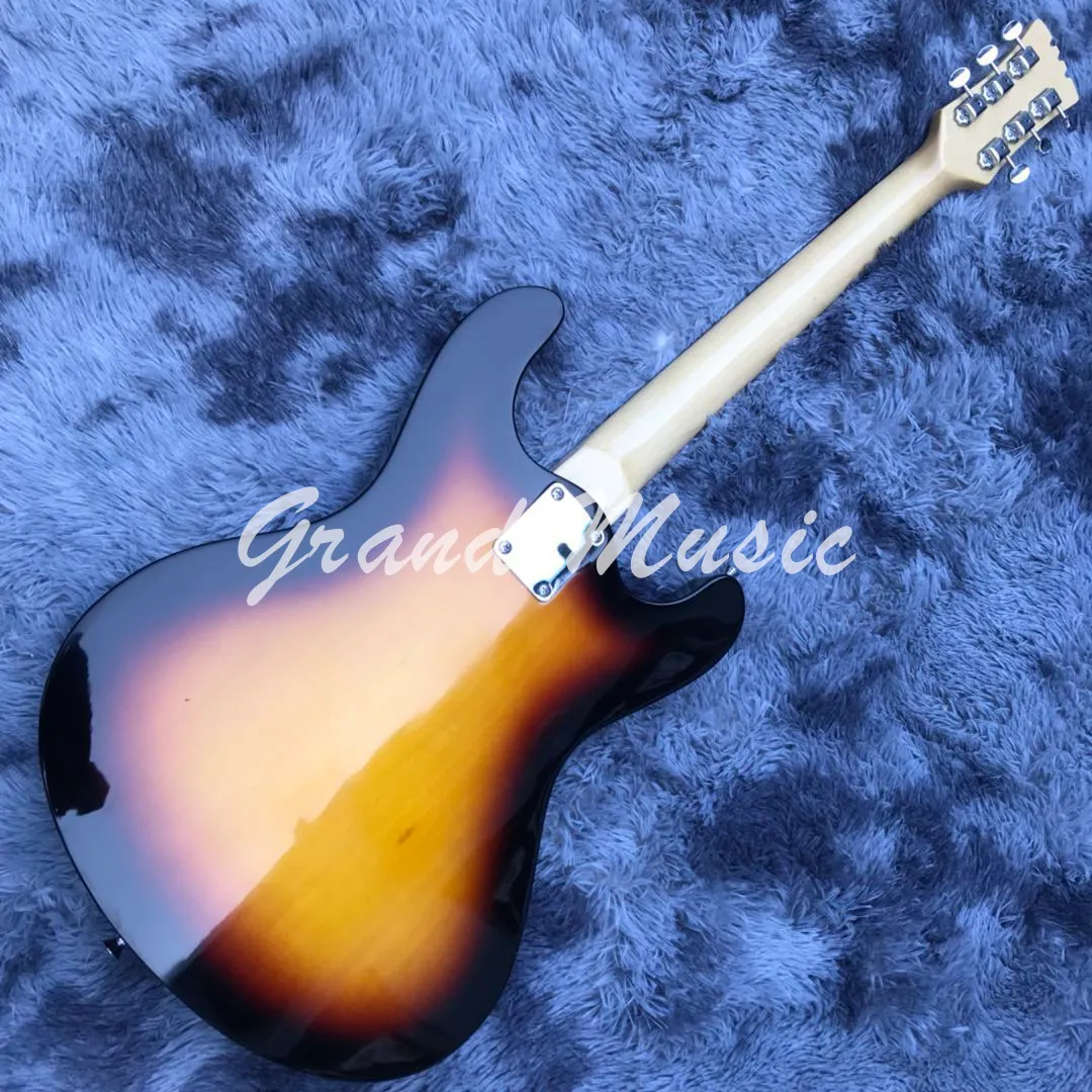 サンバーストの P90 ピックアップを備えたカスタム Mosrite 1966