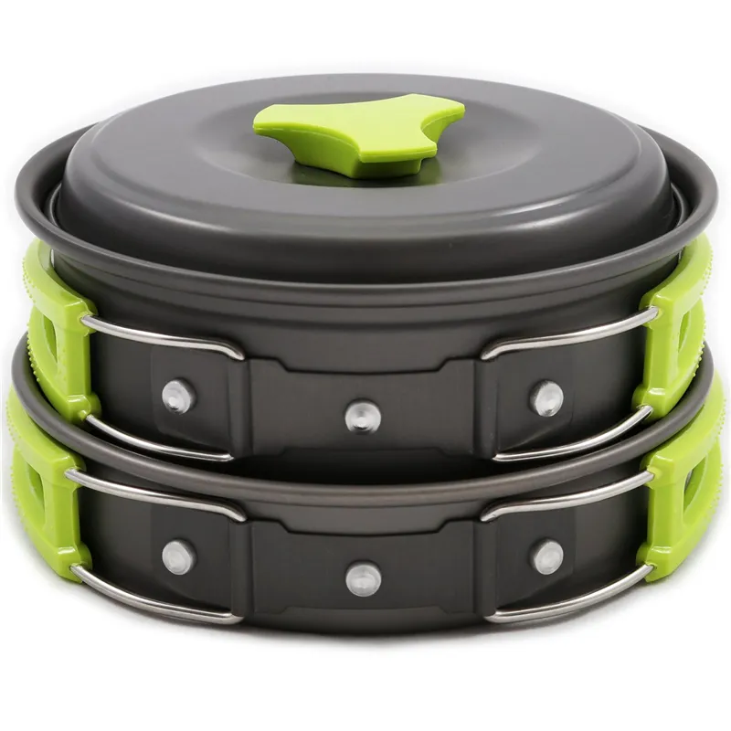 Kit Ustensiles De Cuisine Camping – Portable, Léger, Aluminium – Idéal Randonnée Et Pique-nique