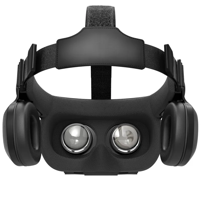 仮想フリーシッピングリアリティグラス3D VRヘルメットゴーグルカスケステレオヘッドセットボックス4.7-6.2 '電話viar binoculars