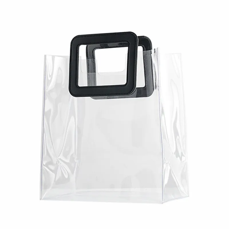 Joli Sac Fourre-tout Transparent Sac à Bandoulière De Plage Petit