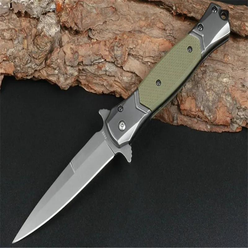 Browning FA52 Quick Opening Folding Knife G10 3cr13mov G10 Handle Outdoor Hanting Camping