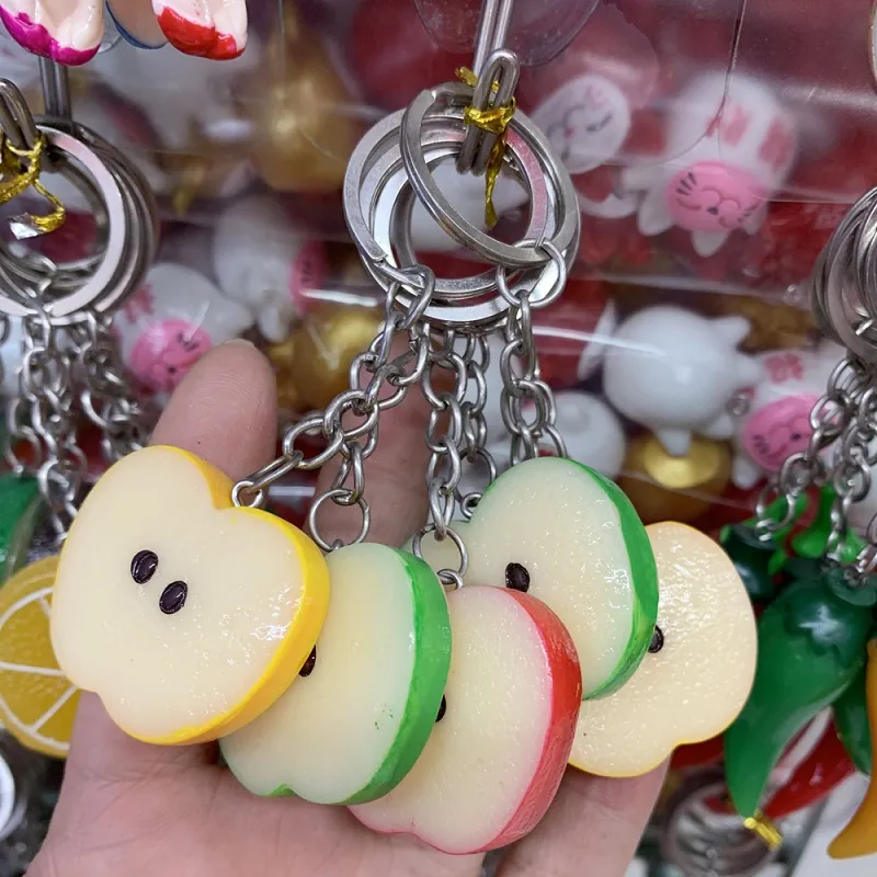 Charme Fruit Fraise Citron Sac En Cuir En Forme De Pomme Orange Porte