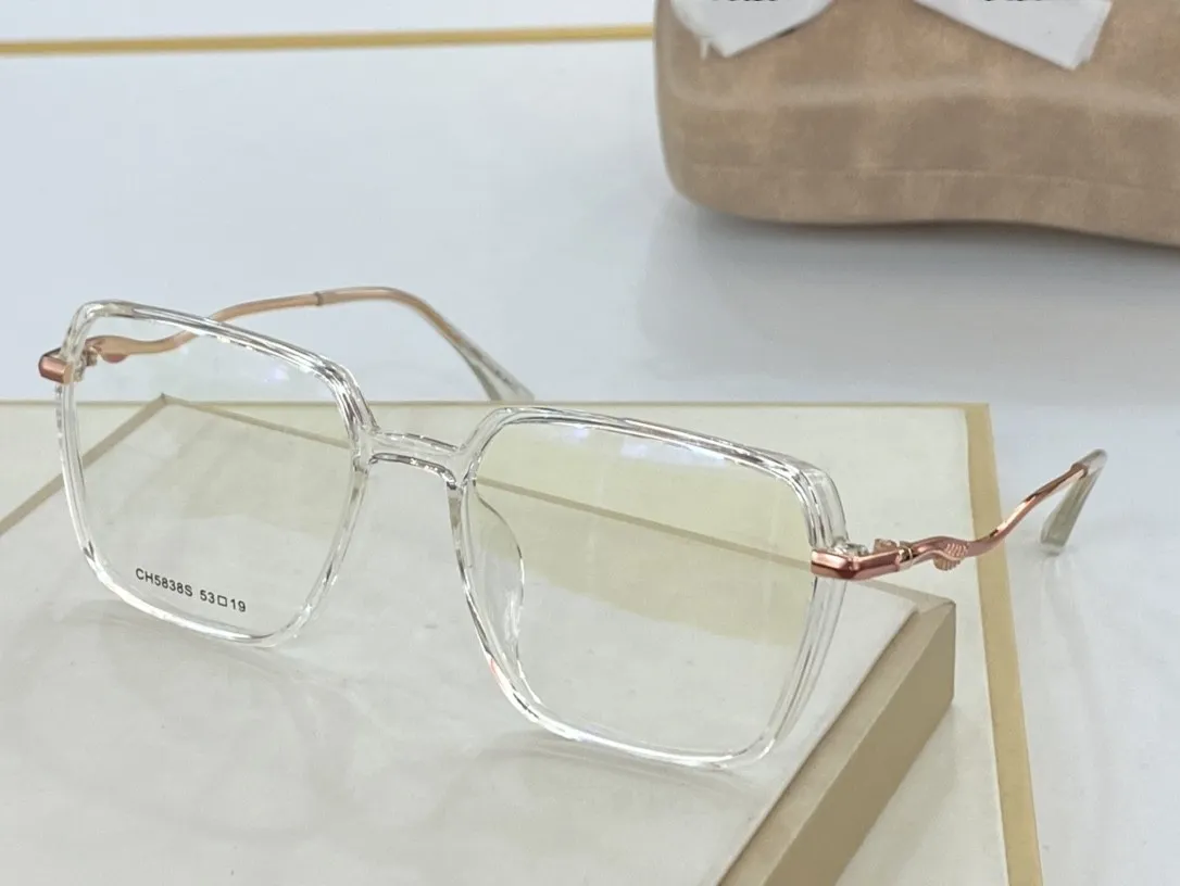 New 5838 eyeglasses frame women sun glasses eyeglass frames eyeglasses frame clear lens glasses frame oculos have case