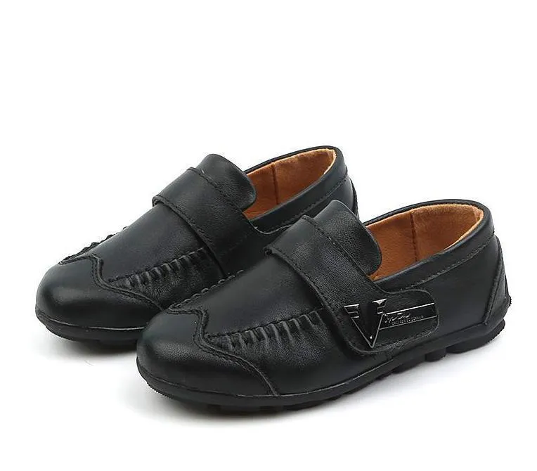 knee length dresses for ladies Boys Logan Waxed Leather Lace Up Shoes